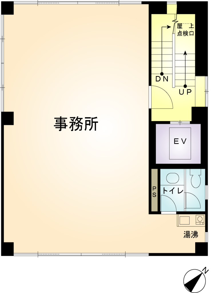 4階 間取り図